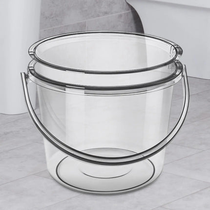 Water Bucket with Lid Water Pail Laundry Bucket Cleaning Bucket for Household - E-menage