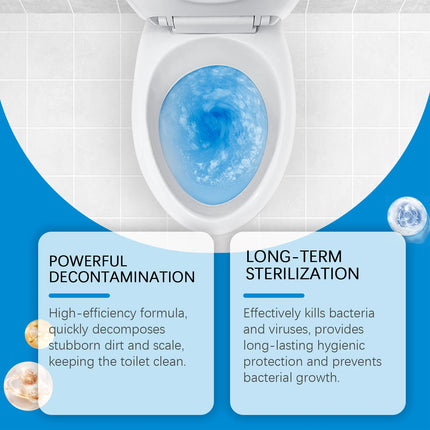 Désodorisant et Nettoyant WC 100g - E-menage