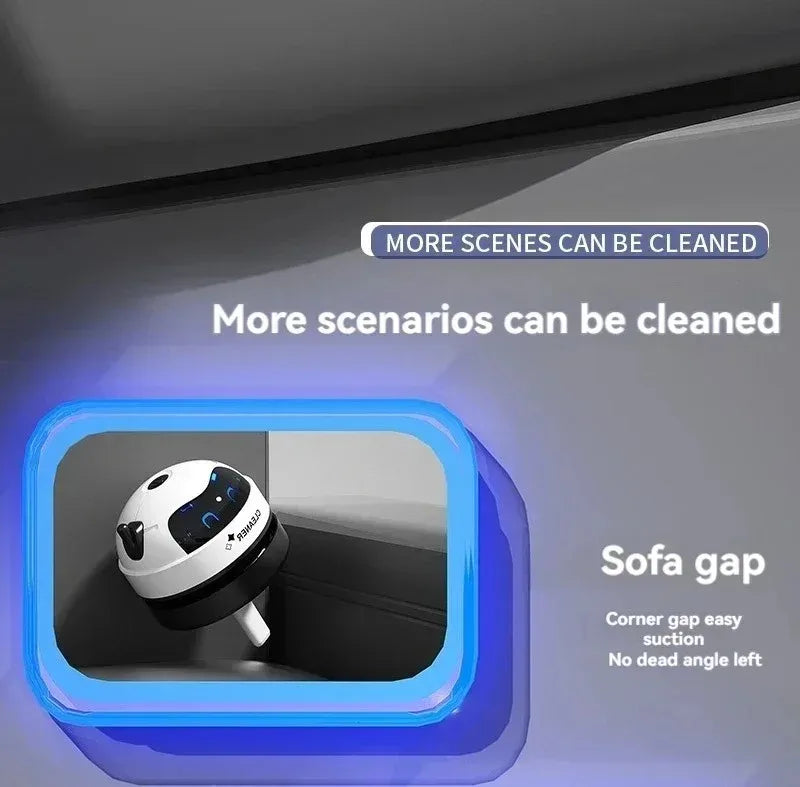 Table Vacuum Cleaner Mini Desktop Dust Vacuum With Detachable Nozzle USB Rechargeable Wireless Car Vacuum Cleaner Cleaning Tools