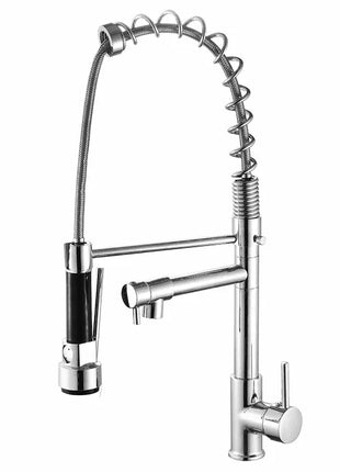 GEGVE Kitchen Faucets Removable taps Brush Brass faucet Water hydrant robinet for kitchen accessories Pull Out Spout Hot Cold