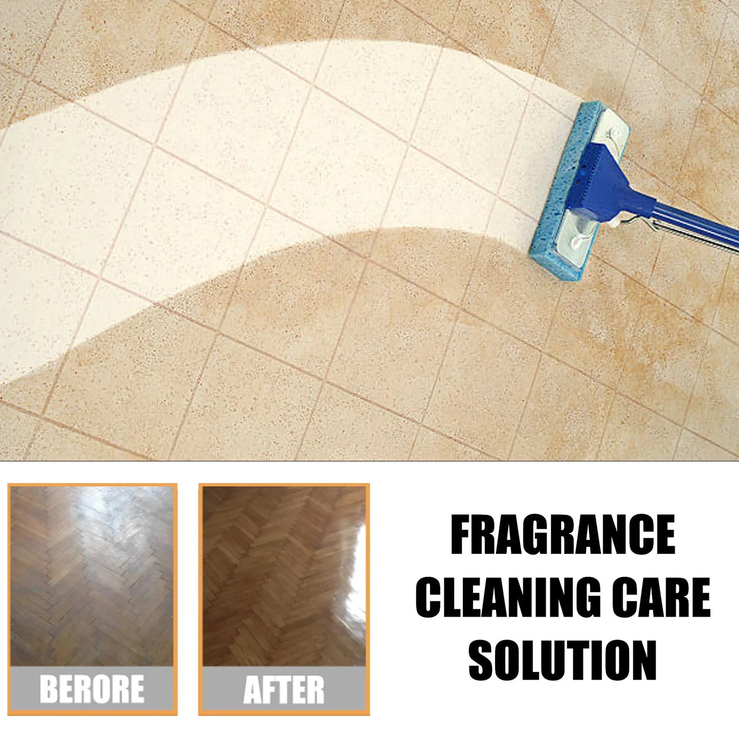 100ml Floor Cleaner Decontamination And Descaling Wooden Floor Cleaning Tile Cleaner  Polishing And Brightening Fresh Fragrance