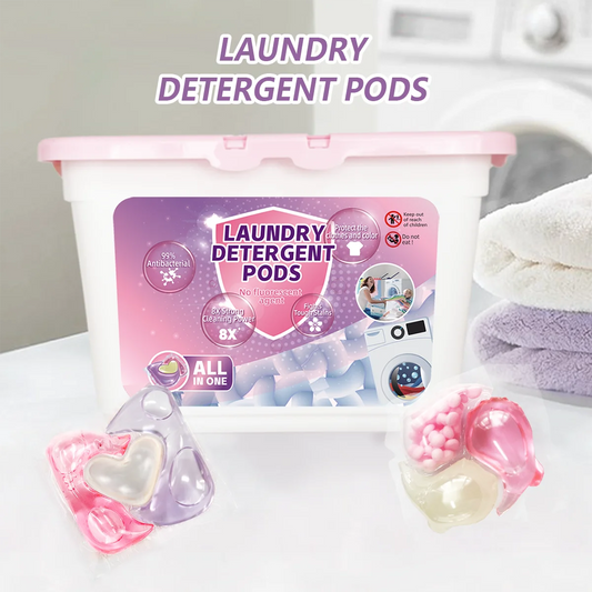 Boîte de 30 dosettes de lessive 3 en 1 - E-menage