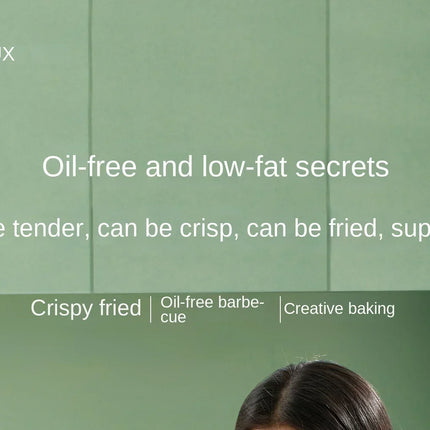 Friteuse à air chaud et four combinés 220 V AUX : multifonctionnels, entièrement automatiques, sans huile, faciles à nettoyer.