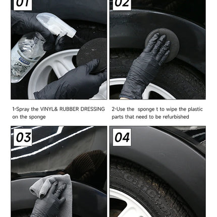 DÉTAILING 500 ml - Rénovateur de plastiques pour voiture, détachage - E-menage