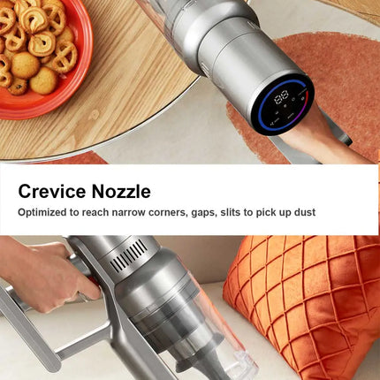 Cordless Handheld Stick Vacuum Cleaner Liectroux i10, Smart Dust Sensing,27KPa,Touch Screen,Suit for Carpet,Floor,Car & Pet Hair