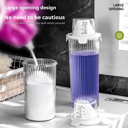 Distributeur de lessive transparent - E-menage