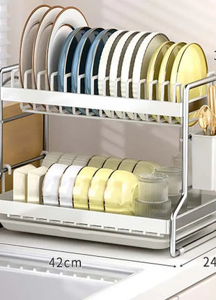 Dish Drainer Kitchen Storage Organization Stainless Steels Drainer Kitchen Dishes Kitchenware Tableware Drainer Board Rack