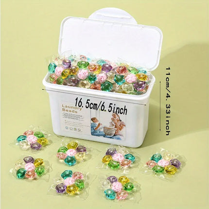 7 in 1 Fragrance Multi-purpose Strong Detergent Sweat Removal Cleaning Concentrated Laundry Detergent Beads Softener Gel