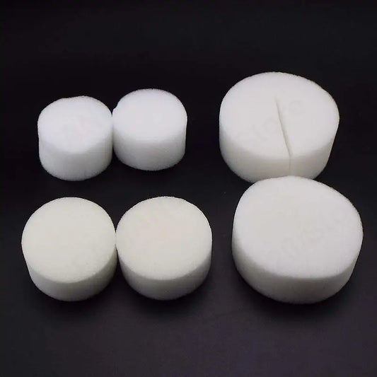 50pcs White Sponge for Hydroponic Baskets Garden Vegetable Soilless Planting Sponge Nursery Pots Foam Plants Root m20
