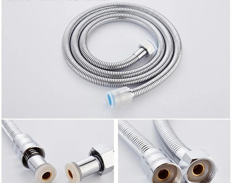 Basin Faucet Set Bathroom Bathtub Shower Faucet with Handheld Shower Head Toilet Hot Cold Water Mixing Valve Nozzle Deck Mounted