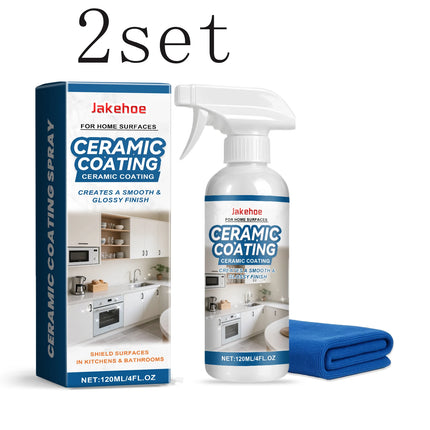 Kit de revêtement céramique en spray pour carrelage de cuisine et de salle de bain - E-menage