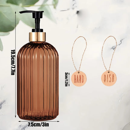 Distributeur de savon vaisselle, bouteille réutilisable - E-menage