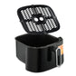 Multipurpose Air Fryers 6.6L Black Reduce Oil Healthy Electric Cooker Non-stick Basket Quick Easy Meals