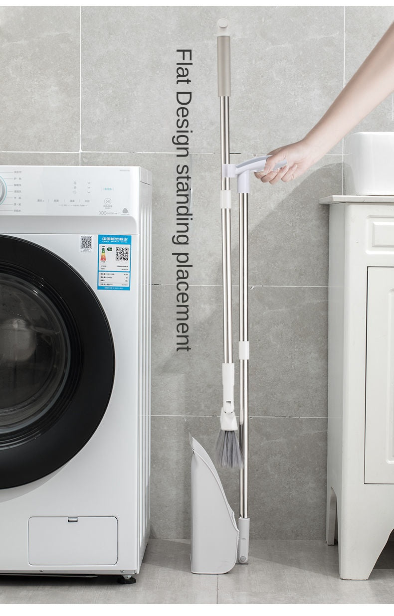 Broom and Scoop Set Folding Dustpan High-end Bathroom Water Wiper To Sweep Magic Brush Garbage Squeegee Home Cleaning Products