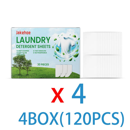 Lessive en feuilles pour peaux sensibles - Capsules nettoyantes compactes et écologiques - E-menage