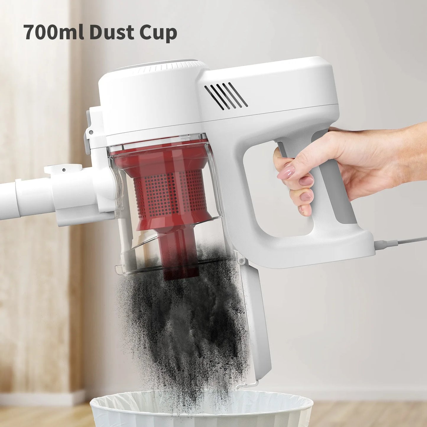 Corded Powerful Vacuum Cleaner For Car Floors & Carpets Home Pet Hair Multifunctional Handheld Vacuum Cleaner Household