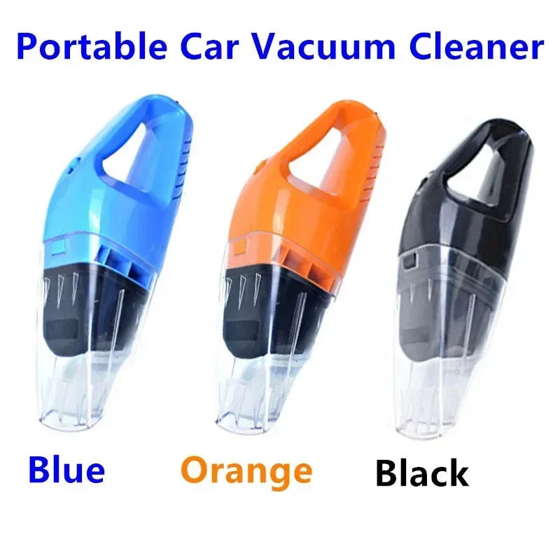 12V Car Vacuum Cleaner Portable 100W Handheld Portable Car Mounted Vacuum Cleaner Super SuctionWet AndDryDualUseCar Home Cleaner