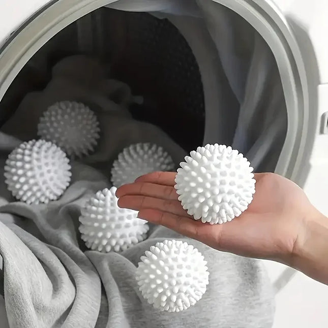 Lot de 4, 8 ou 12 balles de lavage réutilisables , élimine les saletés - E-menage