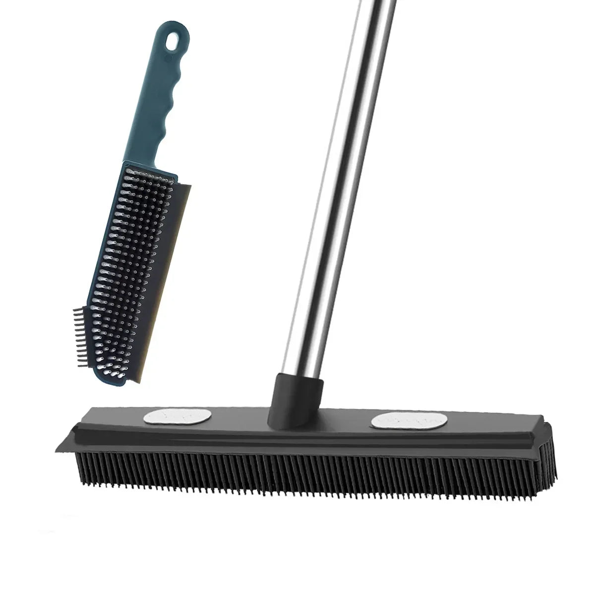 Powerful Pet Hair Rubber Broom