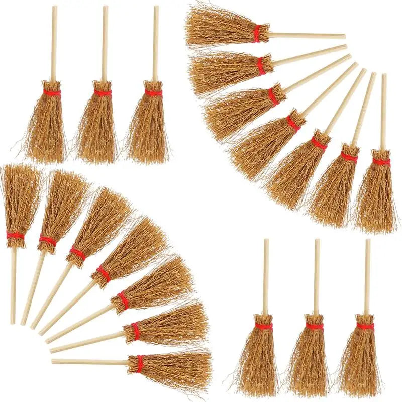 Charming Mini Witch Brooms – Magical Halloween Decor