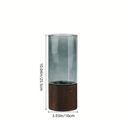 Grand vase en verre haut de gamme de style contemporain - E-menage