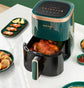 220V AUX Air Fryer and Oven Combo: Multifunctional, Fully Automatic, No Oil Technology, Easy-to-clean BB