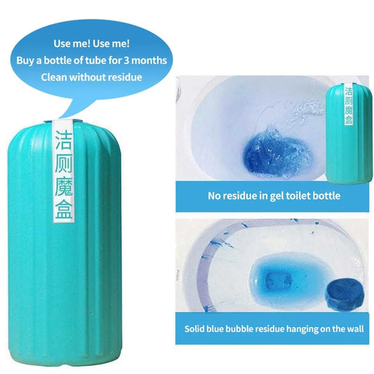 Fragrant Toilet Magic Box and Toilet Cleaner for Deodorization and Stain Removal