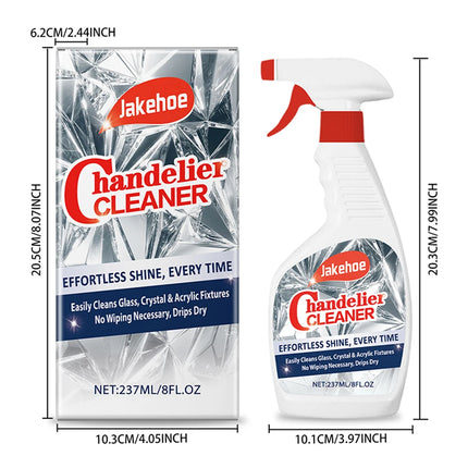 Nettoyant Lustres en Cristal Spray MAKEUPEATING – Dépoussiérant Sans Rinçage, Nettoyant Puissant pour Lustres, Surfaces Délicates