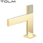 Tolm Bathroom Products Sink Faucet Bathroom Faucets Brass Mixer Faucet for Bathroom Toilet Faucet Golden Faucet Black Faucet