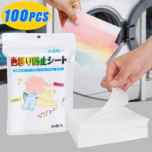 100/10PCS Laundry Tablets Strong Decontamination Clothing Laundry Soap Concentrated Washing Laundry Sheets For Washing Machine