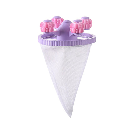 Household Washing Machine Filter Floating Hair Filtering Mesh Removal Laundry Hair Catcher Debris Bag Wash Ball - E-menage