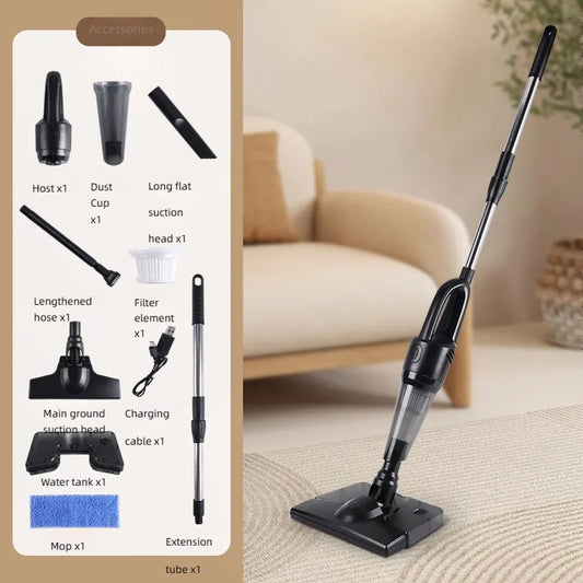 5Kpa Powerful Suction Motor 4 in 1 Stick Handheld Vaccum Cleaner for Home Pet Hair Carpet Wireless Handheld Vacuum Cleaner
