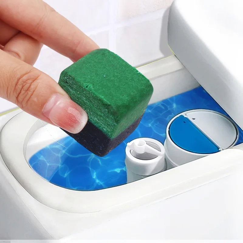 Toilets Cleaning Effervescent Tablet Mini Magic Cube Toilet Cleaner Deodorant Remover Urine Stain Yellow Dirt Cleaning Blocks