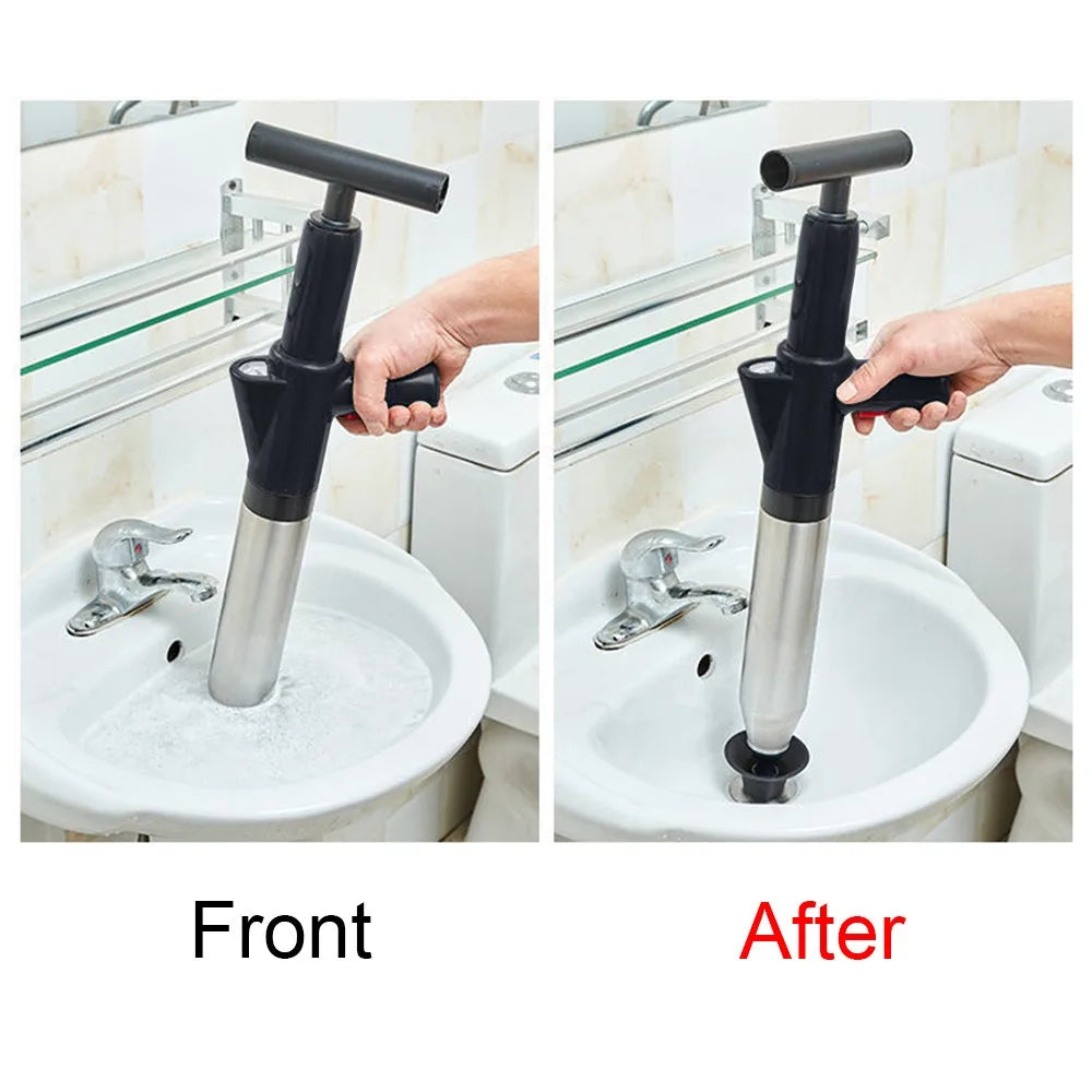 Toilet Unclogger Can Instantly Clear The Sewer Block The Toilet And Create A Universal Kitchen Floors Drain With Air Pressure