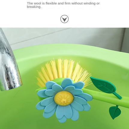 Brosse de nettoyage en forme de vase, pour évier, poêle,