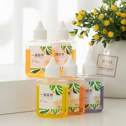 One-Drop Fragrance Toilet Air Freshener - Fast Odor Eliminator Concentrated Deodorant for Bathroom Drain Pet Areas Multi-Scene