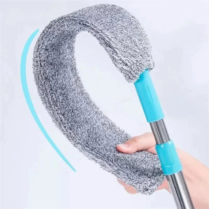 Telescopic Long Handle Broom For Home Blinds Dust Microfiber Brushes To Install Easy To Use Household Cleaning Tools