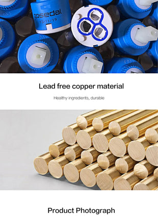 Luxury chrome brass kitchen faucet magnetic suction design with filtered water single hole cold and hot dual control sink faucet