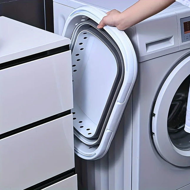 Panier à linge sale pliable et portable de grande capacité - E-menage