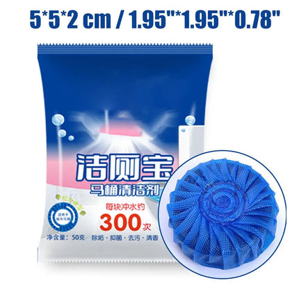 Toilet Bowl Cleaner Tablets Automatic Toilet Tank Long-Lasting Cleaners Stains Remover Bathroom Safe Descaling Deodorizing S3U0