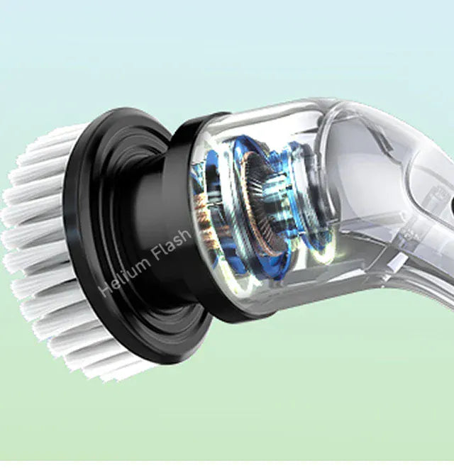 Brosse de Nettoyage Électrique Sans Fil 7 en 1 – Brosse Rotative Puissante Multi-Usages pour Cuisine, Salle de Bain, Sols & Vitres | Nettoyeur Ménager Rechargeable avec Écran Intelligent LCD/LED