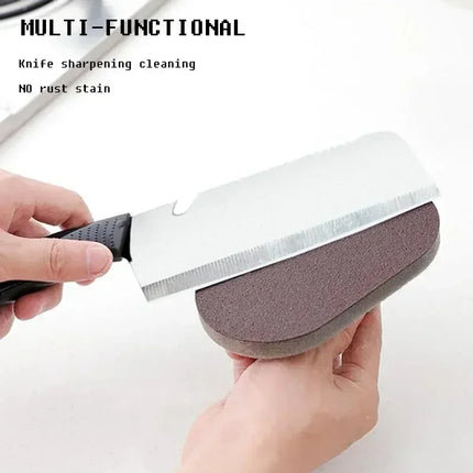 Éponge magique émeri réutilisable - Brosse à casseroles de cuisine - E-menage