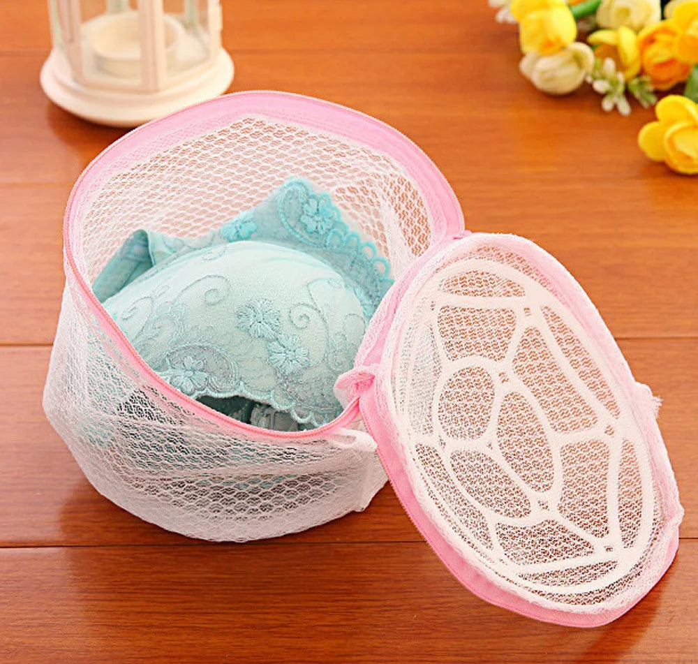 Home Use Lingerie Washing Mesh Clothing Underwear Organizer Washing Bag Useful Mesh Net Bra Wash Bag Zipper Laundry Bag Lash Bag - E-menage