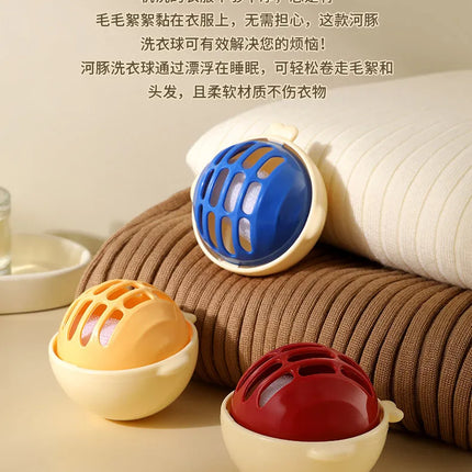 Boule de lavage réutilisable anti-enroulement