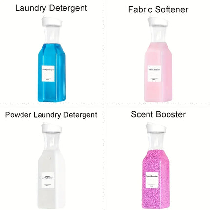 Lot de 2 ou 3 distributeurs de lessive liquide 1,6 l