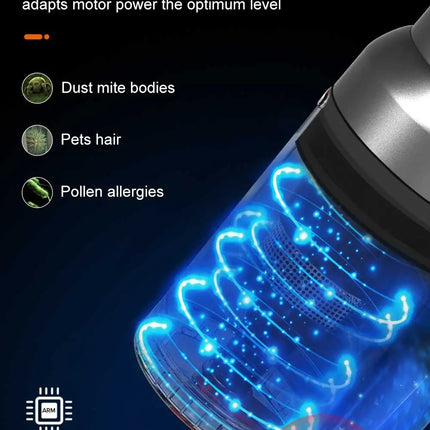 Cordless Handheld Stick Vacuum Cleaner Liectroux i10, Smart Dust Sensing,27KPa,Touch Screen,Suit for Carpet,Floor,Car & Pet Hair