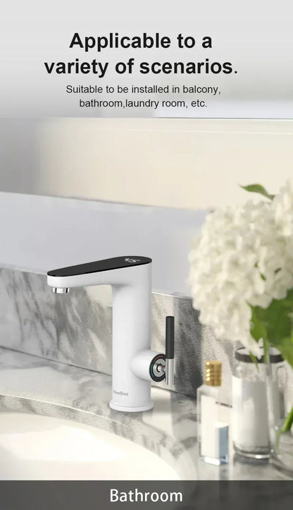 Briwellna Electric Water Heater 220V Kitchen Faucet Tankless Geysers Faucet Heater Heating Tap Instantaneous Heaters Robinet