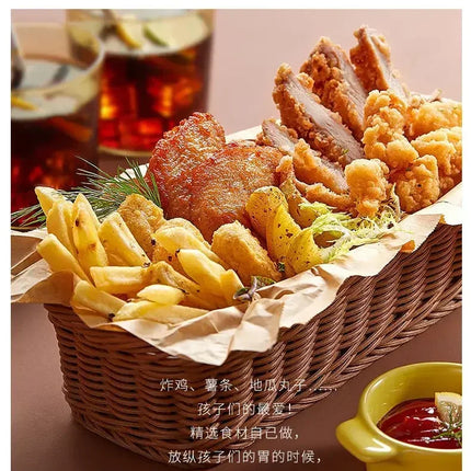 Friteuse multifonctionnelle domestique, petite friteuse électrique, mini friteuse à poulet frit économe en huile, température constante