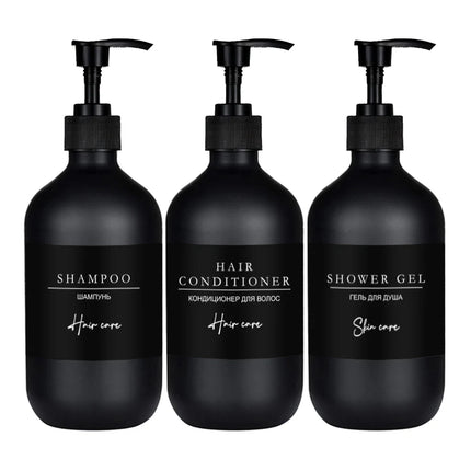 Distributeur de savon de douche rechargeable de 500 ml