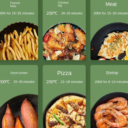 Friteuse à air chaud et four combinés 220 V AUX : multifonctionnels, entièrement automatiques, sans huile, faciles à nettoyer.